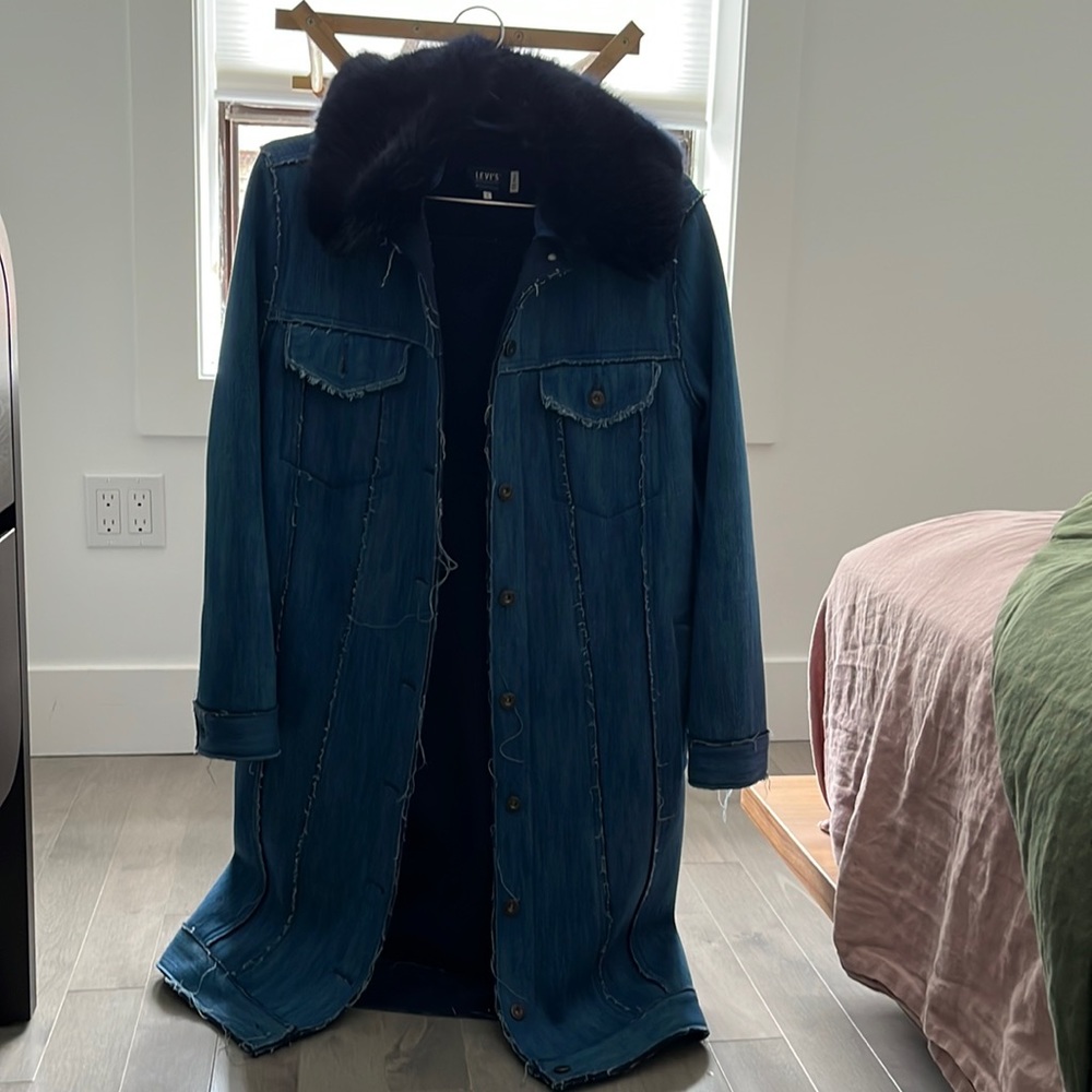Levi’s Made & Crafted long denim coat